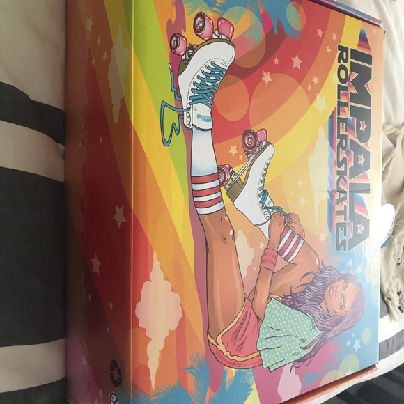 Impala Quad Rollerskates - Leopard - size 8 *NEW!* - Picture 7 of 9